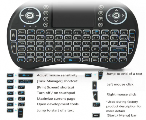 mini tastatura wireles cu bluetooth android smartv laptop tableta telefon mini tastatura wireles ieftina glixicom [4]