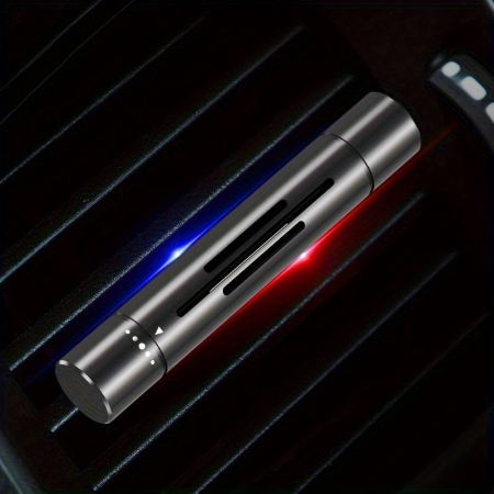 Odorizant Auto din Aluminiu cu 5 Rezerve Uleiuri Esențiale – Parfum Auto Premium, Design Elegant si Aroma Intensa de Durata [7]