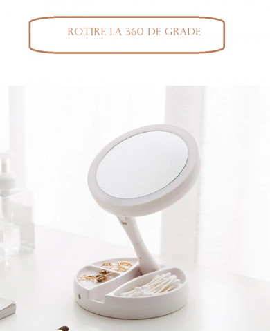 oglinda make-up profesionala Oglinda machiaj cu led dedeman Oglinda cu led machiaj emag Oglinda led machiaj altex oglinda machiaj cu iluminare led si alimentare usb [5]