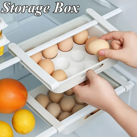 Toate Produsele - suport pentru oua jumbo organizator oua frigider cu prindere pe etajera princere pe raft suport oua 12 locuri suport fructe si legume frigider suport organizator oua glixicom