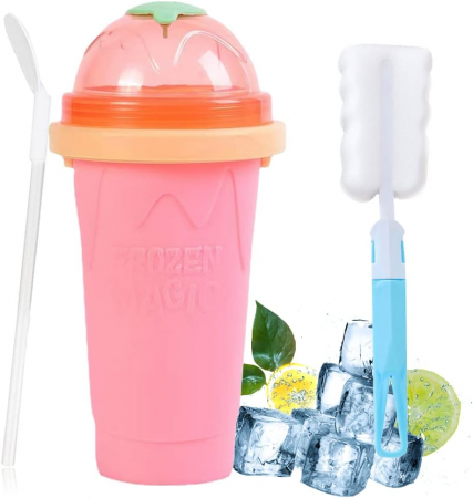 Pahar pentru facut Slushy Suc Inghetat Milkshake Cup Frozen Pahar Slushy Maker Emag Pahar Suc inghetat Ice Cup [11]