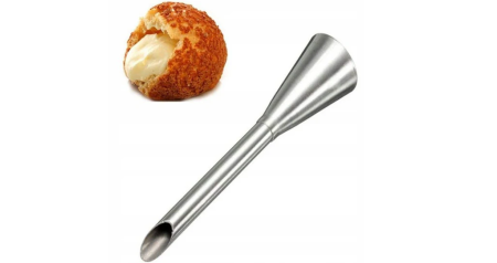 Palnie din Inox pentru Crema - Umplut Gogosi Briose Eclere Croissante sau Cozonaci [9]
