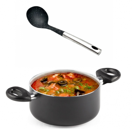 Polonic din Inox si PVC 34 cm [1]
