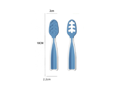 Pre-Lingurite pentru Diversificare Bebelusi +6 Luni, Set 2 Bucati, 2 Etape Diversificare, Silicon Alimentar Fara BPA prelingurite jumbo prelingurite carrefour prelingurite farmacia tei [3]