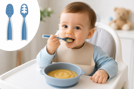 Toate Produsele - Pre-Lingurite pentru Diversificare Bebelusi +6 Luni, Set 2 Bucati, 2 Etape Diversificare, Silicon Alimentar Fara BPA prelingurite jumbo prelingurite carrefour prelingurite farmacia tei