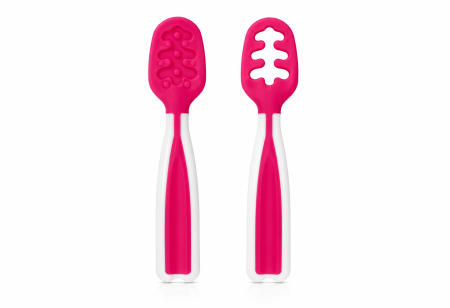 Pre-Lingurite pentru Diversificare Bebelusi +6 Luni, Set 2 Bucati, 2 Etape Diversificare, Silicon Alimentar Fara BPA prelingurite jumbo prelingurite carrefour prelingurite farmacia tei [7]