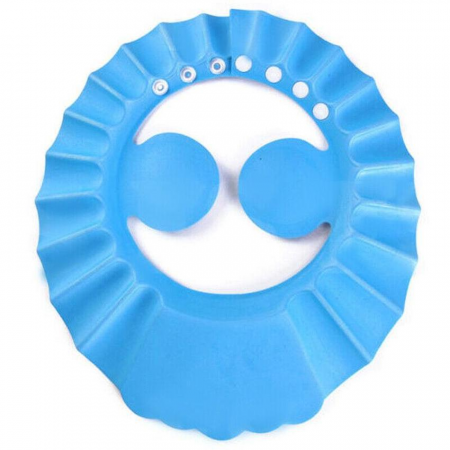 Protectie Cap pentru Baie Copii din Spuma EVA Albastru Marime Reglabila [1]