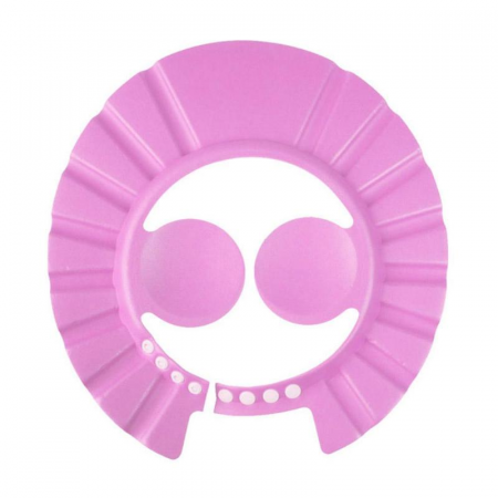 Protectie Cap pentru Baie Copii din Spuma EVA Roz Marime Reglabila