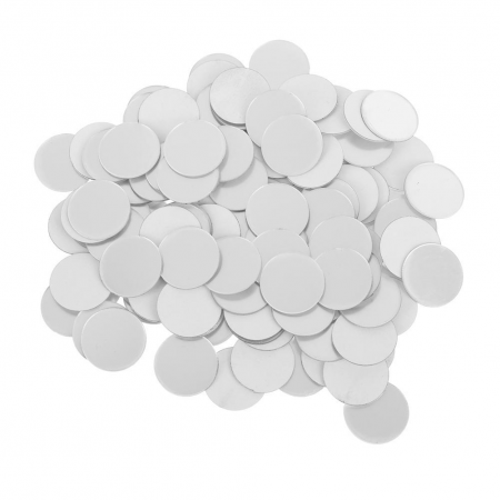 Set 100 Oglinzi Acrilice Rotunde Decorative Autoadezive Diametru 2 cm [4]