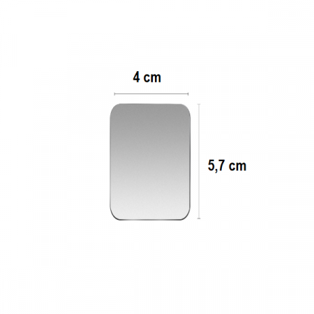 Set 2 Placute Metalice Autoadezive pentru Telefon sau Tableta [5]