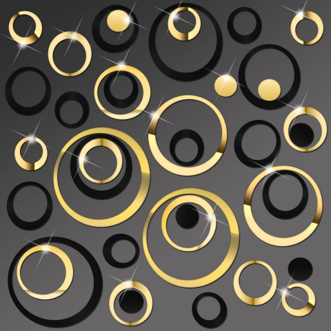 Toate Produsele - oglinda deorativa cercuri auriu negru 24 piese oglinda decorativa acrilica dedeman ikea jumbo oglinda decorativa pvc design interior obiecte sau mobila