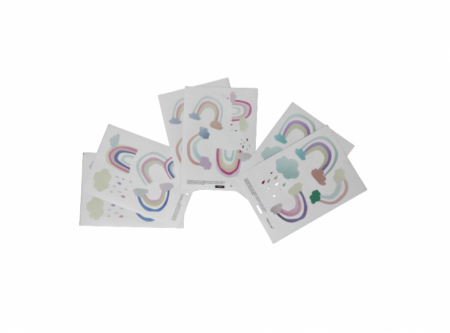 Set 24 Stickere Curcubeu Autoadezive [5]