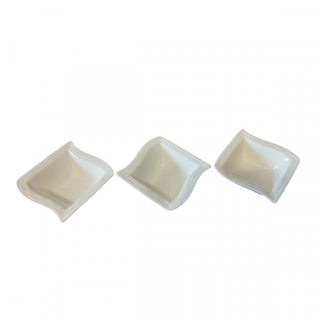 Accesorii & Organizare Bucatarie - Set-3-Bucati-dedeman-Bol-Sosiera-emag-Ceramica-horeca-Diametru 12-cm-cereale-ketchup