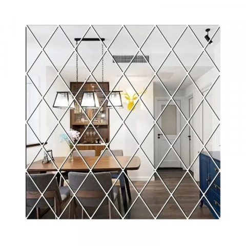 Toate Produsele - oglinzi decorative model romb autoadezive pentru hol baie bucatarie sufragerie din acril oglinzi moderne decorative dedeman ikea jumbo oglinda decorativa ieftina glixicom mobila sau perete