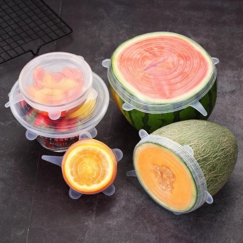 capace silicon reutilizabile pentru vase fructe boluri borcane cesti cani pahare legume capace depozitare mancare frigider silicon alimentar jumbo pepco auchan emag capace silicon ieftine glixicom [6]
