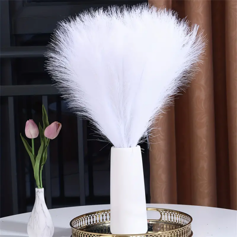 Iarba de pampas decorativa iarba de pampas dedeman artficiala din matase iarba artificiala decorativa emag plante/flori decorative ornamentale, ornament interior, frunze decor pentru botez nunta dedeman jysk leroy [6]