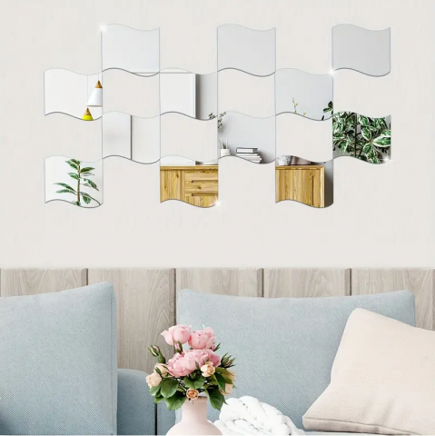 oglinzi decorative model valuri autoadezive pentru hol baie bucatarie sufragerie din acril oglinzi moderne decorative dedeman ikea jumbo oglinda decorativa ieftina glixicom mobila sau perete [8]