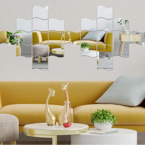 oglinzi decorative model valuri autoadezive pentru hol baie bucatarie sufragerie din acril oglinzi moderne decorative dedeman ikea jumbo oglinda decorativa ieftina glixicom mobila sau perete [9]