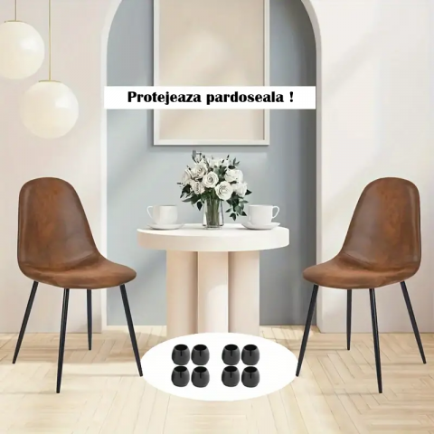 protectie picioare scaune jysk dedeman leroy brico protectie picioare scaune metalice 16 bucati negru [0]