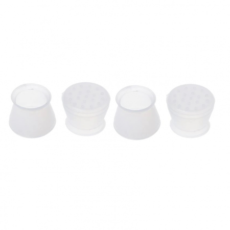 Accesorii & Organizare Bucatarie - Set de 4 Capace din Silicon pentru Protectie Picioare Scaune si Mobila