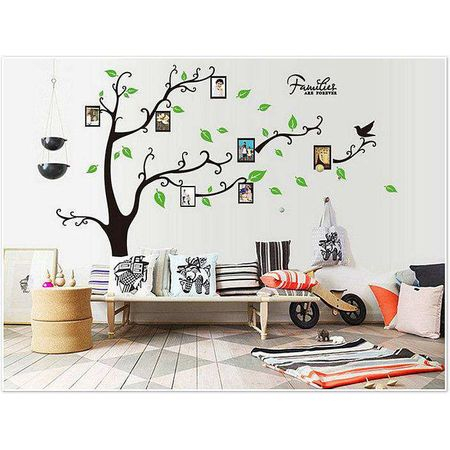 Sticker Decorativ Copac cu 7 Rame Foto Autocolant [1]