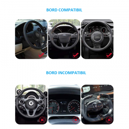 Suport Auto pentru Bord, Compatibil Telefon si GPS G Glixicom® [7]