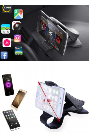 Suport Auto pentru Bord, Compatibil Telefon si GPS G Glixicom® [2]