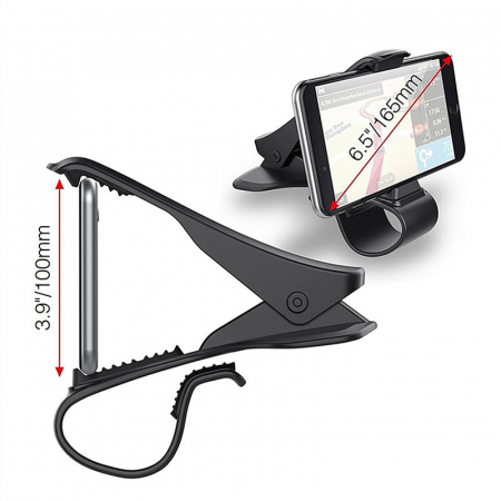 Suport Auto pentru Bord, Compatibil Telefon si GPS G Glixicom® [5]