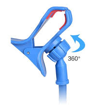 Suport Flexibil cu Brat si Clema Metalica, Rotatie 360 de Grade 50 cm Albastru [3]