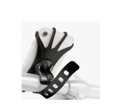 Suport Telefon din Silicon pentru Bicicleta, Trotineta, Carucior sau Motocicleta 4 - 6,5 inch [3]