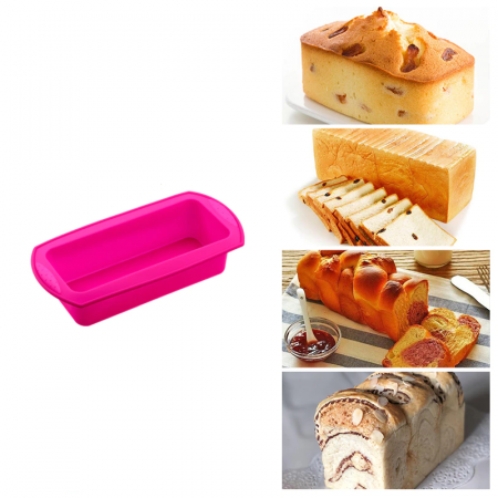 Tava din Silicon pentru Copt Paine, Cozonac, Chec [2]