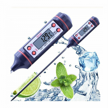 Termometru Digital Alimentar cu Sonda 4 Functii 24 cm