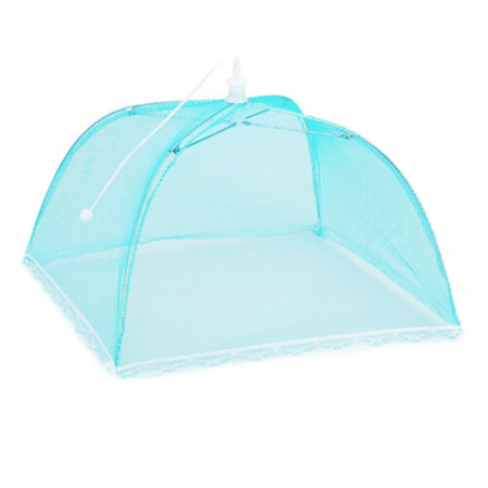 Organizare si Depozitare Casa - Umbrela Protectie Alimente de Tip Capac 31 x 31 cm Albastru