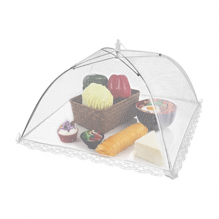 Accesorii & Organizare Bucatarie - Umbrela Protectie  Alimente  de Tip Capac 60 x 40 cm  Alba