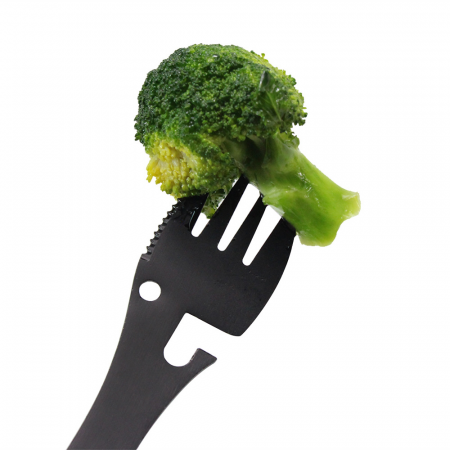 Ustensila Multifunctionala pentru Camping si Drumetii  Tip Spork 5 in 1 G Glixicom® [3]