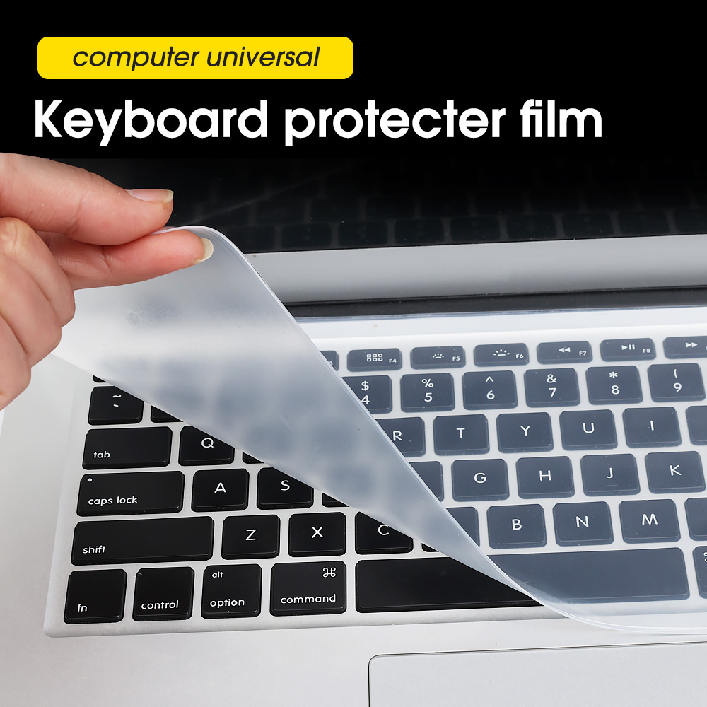 Conscious convertible Dislike Folie de Protectie Tastatura Laptop din Silicon Transparent Impotriva  Prafului sau a Lichidelor 36,5 x 13 cm