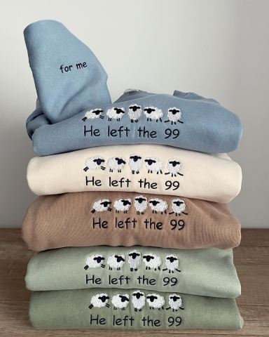 Imbracaminte - Bluza "He left the 99 for me"