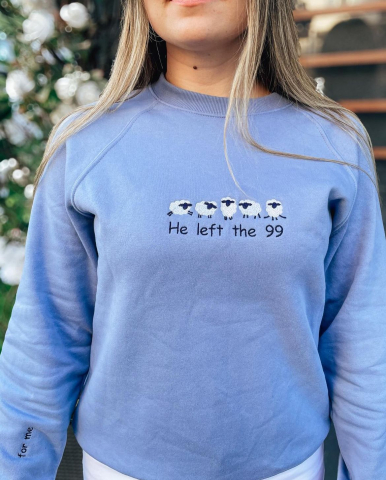 Bluza "He left the 99 for me" [2]
