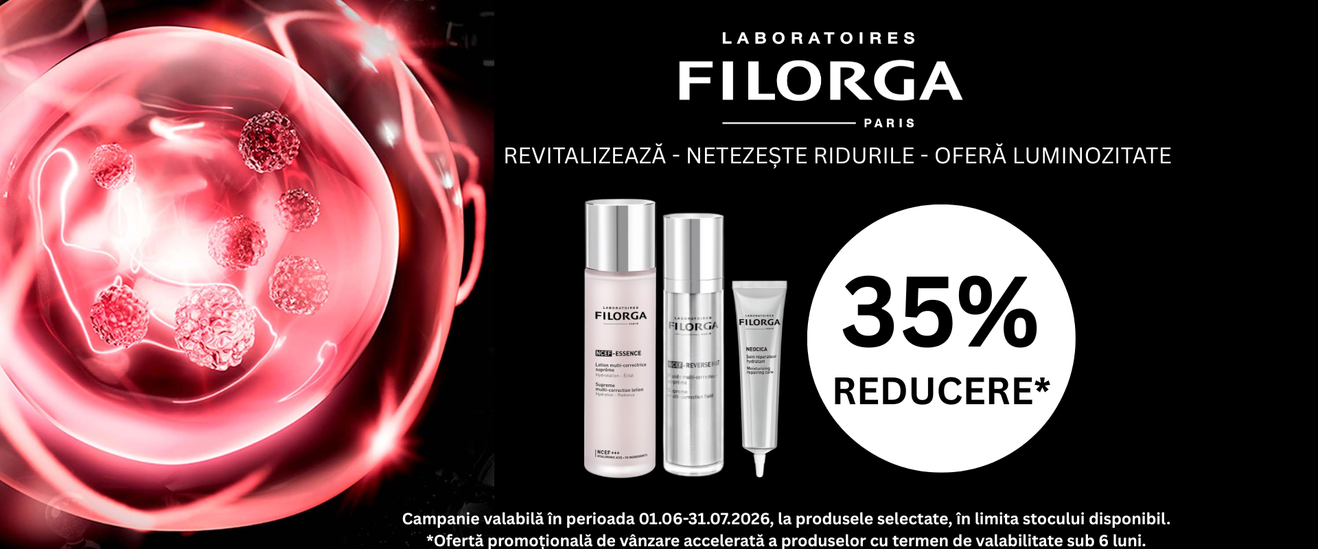 Promo Filorga Iunie Iulie