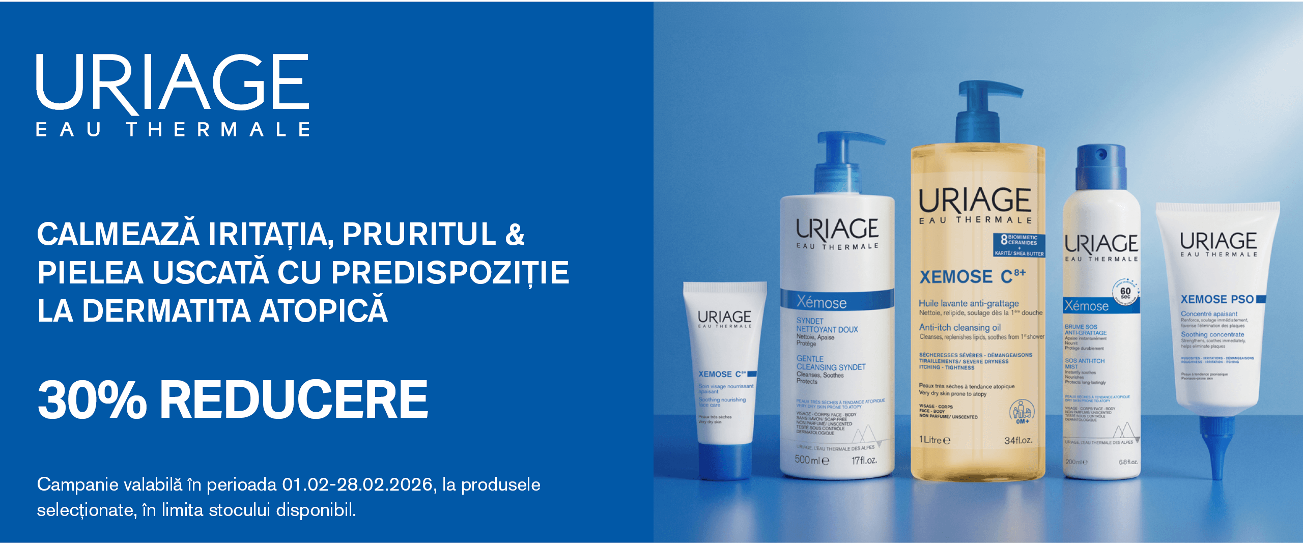 Promo Uriage Xemose