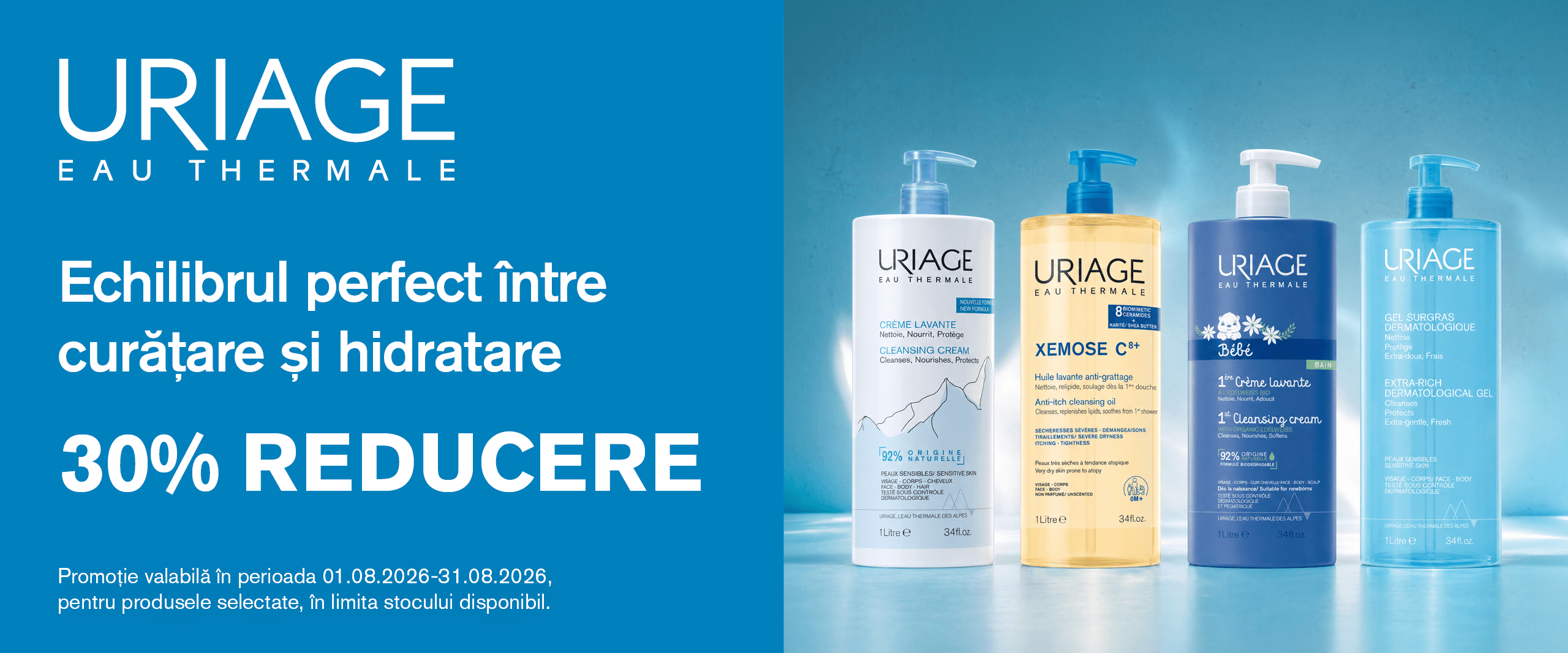 Campanie AUGUST URIAGE Curatare 30