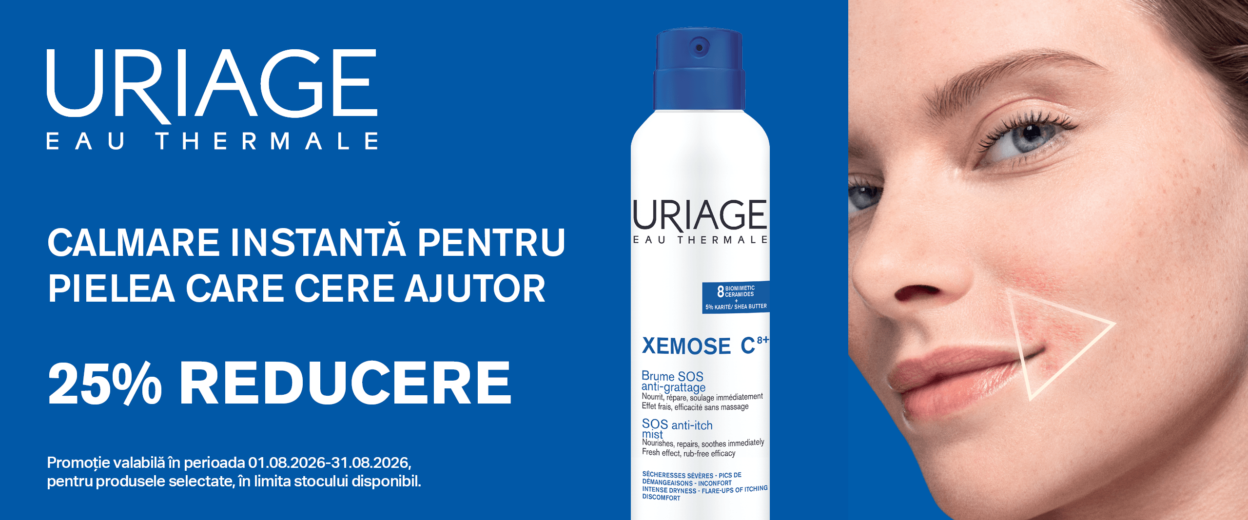 Promo AUGUST URIAGE Xemose 25