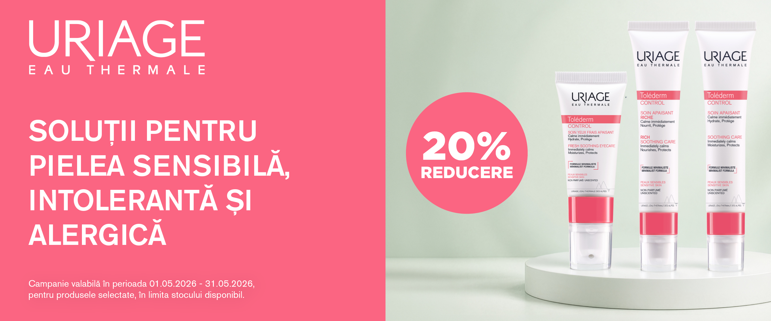 Promo Uriage Tolederm
