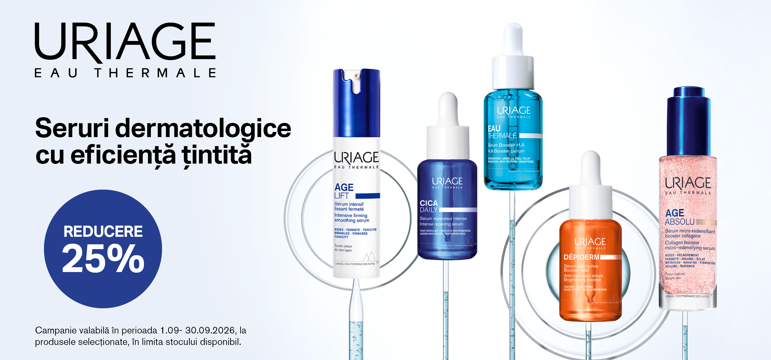 Promo 25% Uriage Ser 2026