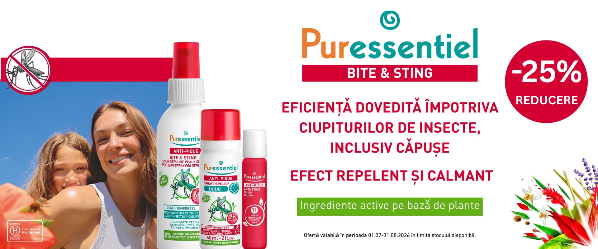 Promo Puressentiel Iulie August 25