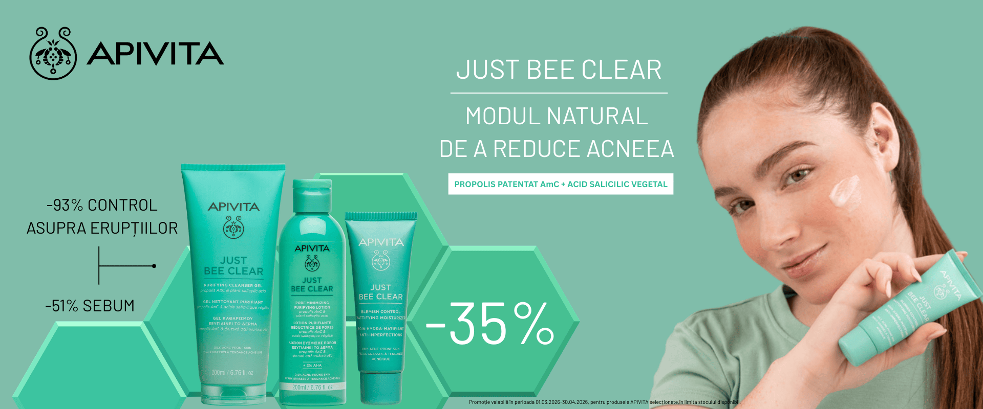 Campanie Apivita Just bee clear