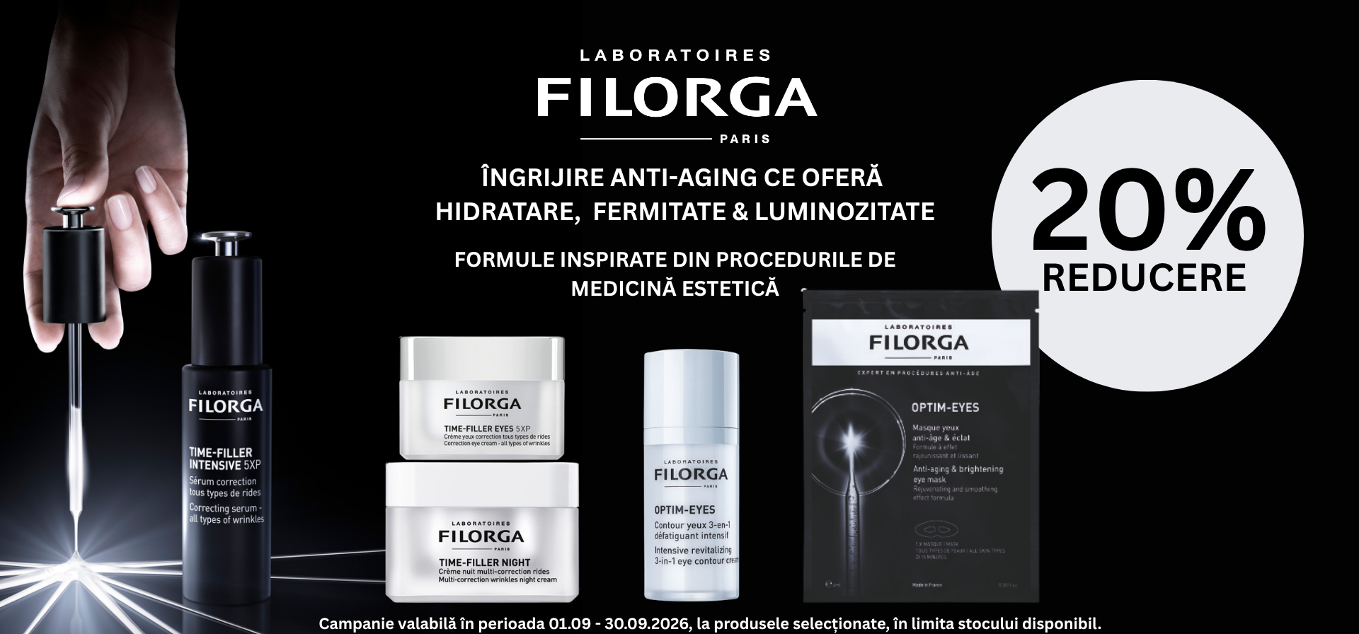 Filorga Septembrie 2026