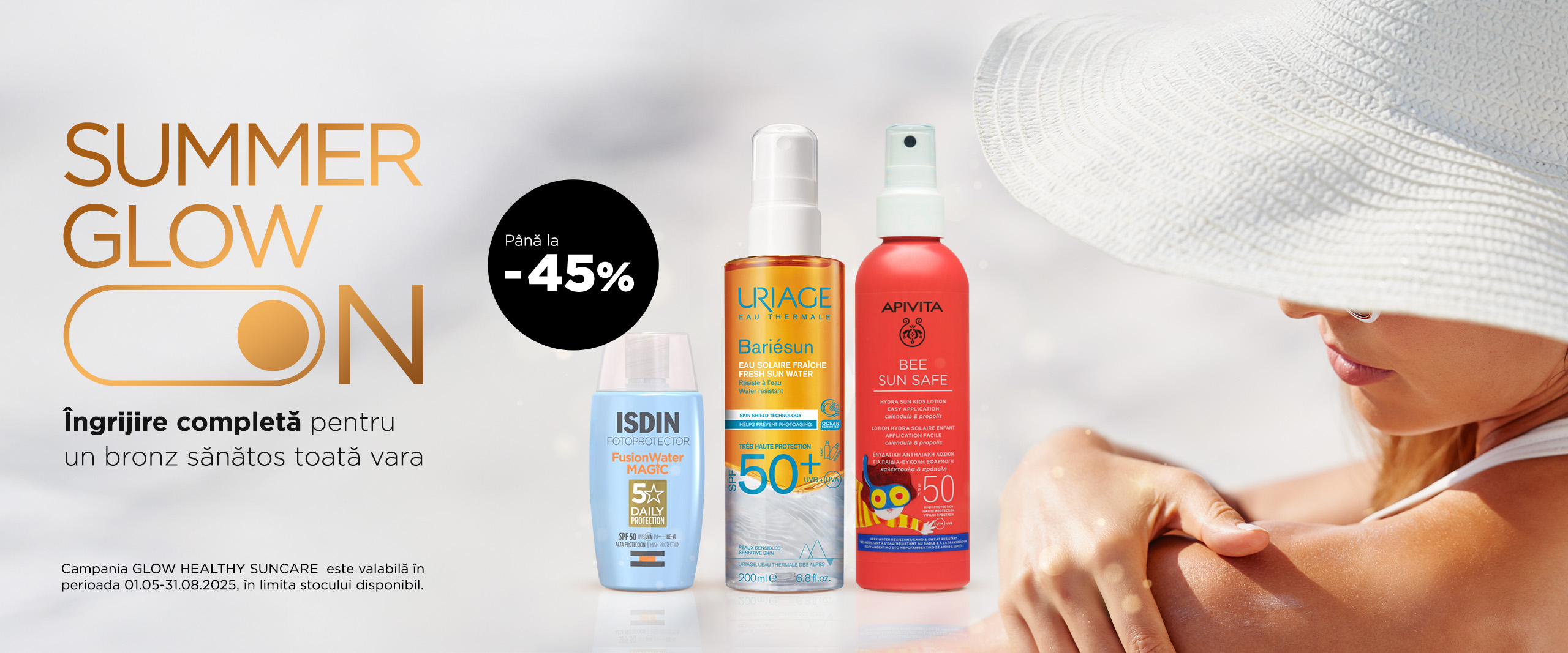 Carmpanie Suncare protectie solara august