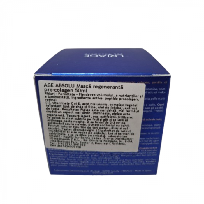 AGE ABSOLU masca de noapte regeneranta pro-colagen 50 ml, Uriage [9]