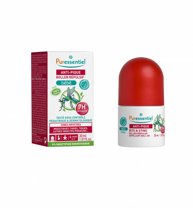 Anti-sting Roll-on repelent Baby, 30 ml, Puressentiel [2]